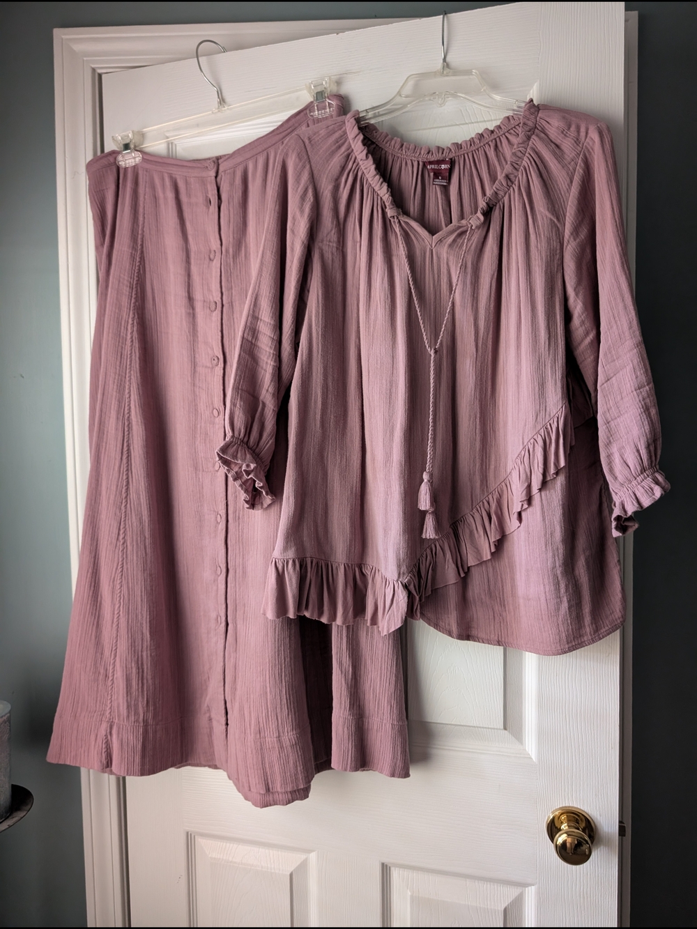April Cornell Skirt Set